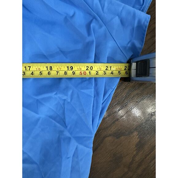 Vintage Nightgown Silky Nylon by Shadowline 1X ROYAL BLUE Petals Collection - Picture 6 of 6